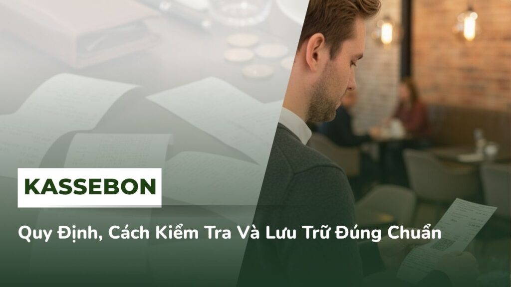 Quy Định, Lưu Trữ Và Kiểm Tra Kassebon Đúng Chuẩn Cho Chủ Quán Tại Đức