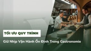 Tối Ưu Quy Trình Để Giữ Nhịp Vận Hành Ổn Định Trong Gastronomie